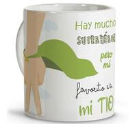 LolaPix Regalo hombre. Tazas de cafe. Regalo tío. Regalo para tío. Taza cerámica 330 ml.