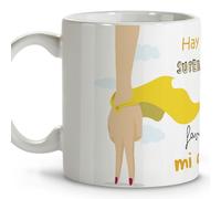 LolaPix Regalos abuela. Tazas de cafe. Regalo abuela. Regalos para abuelas. Taza cerámica 330 ml.