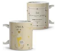 LolaPix Taza de San Valentín Personalizada. Regalos San Valentin Hombre Friki. Regalos 14 Febrero. Tazas Originales Para Regalar. Detalles Para Pareja Para mi Novia. Poción mágica felicis.