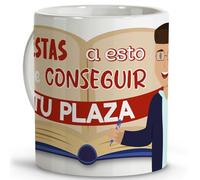 LolaPix Taza opositor. Tazas originales para regalar. Regalos opositores. Oposiciones. Tazas personalizadas. Taza cerámica 330 ml.