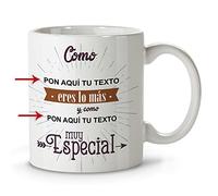 LolaPix Taza papá. Tazas Personalizadas. Tazas Desayuno Originales. Tazas con Frases. Regalos Personalizados. Especial Azul