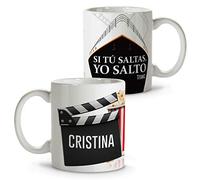 LolaPix Taza San Valentin Personalizada Apta para Lavavajillas. Regalos para Cinefilos. Tazas Originales para Regalar Hombre. Regalos Originales para Parejas. Taza Cerámica 330ml. Titanic