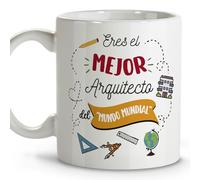 LolaPix Tazas de cafe originales arquitecta. Tazas originales para regalar. Regalos para arquitectos. Tazas personalizadas. Taza cerámica 330 ml.
