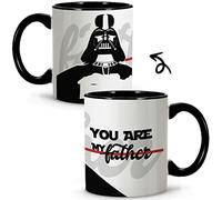 LolaPix Tazas Día del Padre. Tazas con Frases. Tazas Desayuno Originales. Taza Ceramica 330 ml. Regalos con Frases. Eres Mi Padre