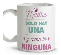 LolaPix Tazas mama. Tazas originales para regalar. Regalo madre. Regalos para madres. Taza cerámica 330 ml. Dia de la madre.