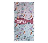 LolaPix Toalla Personalizada con Nombre. Toalla Playa Personalizada. Toalla Playa. Toalla Piscina/Piscina. Algodón y Microfibra. Regalos Originales. Varios Tamaños. Animales Marinos