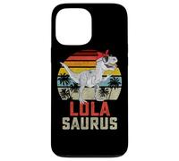 Lolasaurus T Rex Dinosaur Lola Saurus Family Matching Carcasa para iPhone 13 Pro MAX