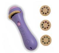 Lolileo Linterna de Proyector Infantil,Proyector Cuentos Infantil，Juguetes de Aprendizaje Y Educación,Kit de Cuentos para Dormir para Niños Mayores de 4 Años（Morado）