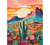 Lolipony Pintura por Números para Adultos y Niños al óleo de Lienzo DIY, con Pinceles, Pigmento Acrílico, Pintura de Dibujo DIY, Sin Marco 40X50 CM
