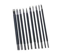 LOLIPPYY 10 herramientas de rotulación de piedra, juego de tallado de esteatita, herramientas giratorias, caja de herramientas, kit de montaje, juego de grabado, herramientas de tallado de piedra