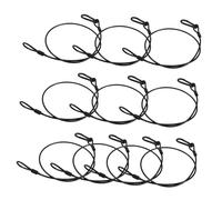 LOLIPPYY 10 Piezas Cables de Seguridad para Luces Cable con Capacidad de Carga para Iluminación Profesional y Equipos