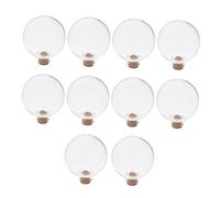 LOLIPPYY 10 Piezas Colgantes de Botella de Perfume de DIY para Decoración Colgante de Coche