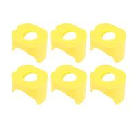 LOLIPPYY 10 piezas Cubiertas Protectores para Botones Material Resistente al Agua y Retardante de Llama Protección Segura para Pulsadores de Emergencia Fácil de Instalar y Superficie Lisa