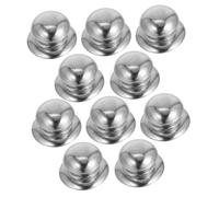 LOLIPPYY 10 piezas Pomos Redondos para Tapa de Olla de Acero Inoxidable Mango Ergonómico Antideslizante para Cocina Doméstica y Restaurantes Recambio para Tapa Cacerola Segura y Resistente