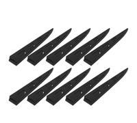 LOLIPPYY 10 Piezas Protector para Cuchillos de Cocina Transparente de Fundas Plásticas Ventiladas para Cuchillos Chef Pan y Carne Cobertura Segura y Portátil para Uso Doméstico y