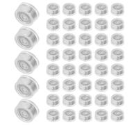 LOLIPPYY 100piezas Base de Cojinete Giratorio Mini Rodamientos de Bolas para Manualidades Accesorios para Proyectos de Bricolaje Rodamientos para Juguetes