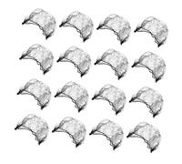 LOLIPPYY 100piezas Redecillas Invisibles y Elásticas Para Pelucas Malla Negra De Borde Grueso Unidades Fijación Cómoda Para Moños y Cabello Recogido Para Profesionales y Uso Diario