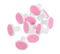 LOLIPPYY 10piezas Cabezas De Reemplazo Para Cortaúñas Eléctrico De Bebés De Almohadillas De Molienda Accesorios Para Trimmer Infantil Fácil Instalación Color Rosa