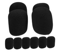 LOLIPPYY 10piezas Cubierta Del Micrófono De Mano Protector Estándar De Parabrisas Para Micrófonos De Dj