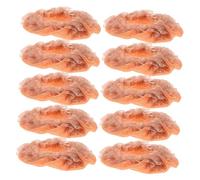 LOLIPPYY 10piezas Redes De Pan De Pelo Reutilizables Para Bailarinas y Enfermeras Cubiertas Invisibles De Moño Detalle De Encaje Accesorios Para Cabello De Mujer
