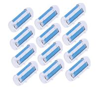 LOLIPPYY 12 Cabezales de Repuesto para Electrónica de Pies para Pedicura Profesional Cabezal de Repuesto Azul para Eliminar Piel Muerta y Callos Accesorios para Cuidado de Pies Casa