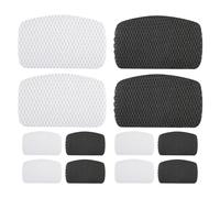 LOLIPPYY 12 Parches Autoadhesivos para Reparación de Talones de Zapatos Deportivos, Parches de Malla Protectores para Tacón, Forros Adhesivos Transpirable para Zapatillas de Trabajo