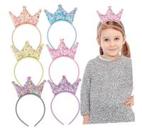LOLIPPYY 12 piezas Diademas para Niñas con de Lentejuelas Doble Cara Accesorios de Pelo Destellantes para Fiesta y Diario