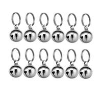 LOLIPPYY 12 Piezas Pet Necklace Bells Lightweight Dog Collar Charms Scratch-resistant Metal Pendant For Small Dogs And Cats Daily Use Accessories
