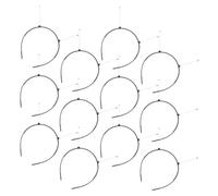 LOLIPPYY 12piezas Diademas De Antena Alienígena Resortes Kit Para Fiestas De Halloween y Cosplay Accesorios Divertidos Para Eventos Espaciales y Celebraciones