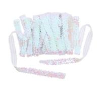 LOLIPPYY 13m Banda Elástica Lentejuelas Para Diademas Brillantes De Moda y Manualidades Para Decoración Del Hogar Proyectos De Costura y Accesorios De Ropa