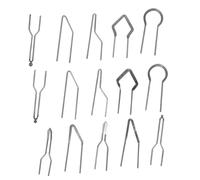 LOLIPPYY 15 Piezas Puntas para Pirograbado Metal Alta Impedancia Resistentes para Grabado Madera y Calabaza Nibs de Alambre Duraderos para Arte con Precisión y Calentamiento Rápido