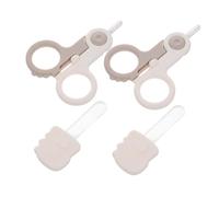 LOLIPPYY 1juego Cortauñas Para Bebés Set De Seguridad Para Recien Nacidos Tijeras Para Uñas Diseño Protector y Ligero Para Mamás y Papás Casa Viaje