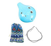 LOLIPPYY 1juego Huecos Ocarina De Dolomita Do Con Funda Colorida Instrumento Musical Para Principiantes y Amantes Música Para Adultos