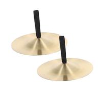 LOLIPPYY 1par Platillos De Mano Para Niño Niña Instrumento De Percusión De Cobre Para Educación Musical Temprana y Danza Accesorio Versátil Para Clases De Música y Actividades De