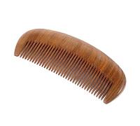 LOLIPPYY 1pieza Peine De Natural Para Masaje Del Cabelludo Peine Carvado Forma De Luna Herramienta De Estilismo Portátil Reduce Quiebre Del Cabello y Mejora La Textura