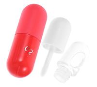 LOLIPPYY 2 piezas Aceite Labial Hidratante y Voluminizador Nutritivo y Suavizante para Labios Base para Maquillaje Efecto Plumping con Aromas de Menta y Fresa Cuidado Diario Portátil