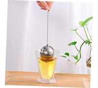 LOLIPPYY 2 piezas Filtro de Té Inoxidable Bola Colador Infusor Práctico para Sueltas Filtro Reutilizable para Hogar Oficina y Tetería con Malla Fina