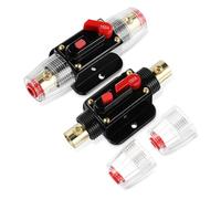 LOLIPPYY 2 piezas Interruptor Automático para Marino y Automotriz Portafusibles con Botón Manual para Protección contra Sobrecargas Sistemas de Audio y Amplificadores
