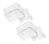 LOLIPPYY 2 Piezas Kit de Caja de Música de Manivela Transparente 2 Piezas, Accesorio de Acrílico para Bricolaje y Reparación, Mecanismo de Cuerda Compatible para Cajas Musicales Infantiles