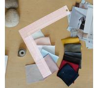 LOLIPPYY 2 piezas Regla de Costura Plástica Duradera Regla de Diseño con Escala Clara para Patronaje y Confección de Ropa Herramienta Precisa para Modistería Costura y Patchwork Taller y