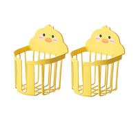 LOLIPPYY 2 Piezas Soporte para Papel Higiénico sin Taladro con Estante de Almacenamiento de Diseño Compacto y Práctico para Baño y Cocina Pequeña