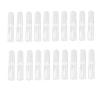 LOLIPPYY 20 Piezas Caja para Bolígrafos Transparente Pequeña de Unidades Estuche Portátil de PVC para Almacenamiento y Exhibición de Bolígrafos para Escolares y Oficina