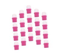 LOLIPPYY 20 piezas Tapones Portátiles para Remover Esmalte Capsulas de Soak Off Profesionales para Cuidado de Uñas y Gel Uso Personal y Salón