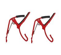 LOLIPPYY 2piezas Afinadores De Guitarra y Ukelele Capos Aleación De Aluminio Fácil