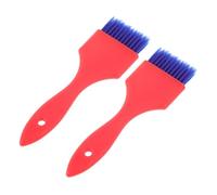 LOLIPPYY 2piezas Cepillo De Teñir Cabello De Cerdas Suaves Aplicador Para Coloración Casa y Salón Herramientas De Para Acabado Creativo y Duradero