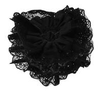 LOLIPPYY 2piezas Scrunchies De Doble De Encaje Para Mujeres Sujetadores De Cabello Elásticos Para Coletas Accesorios Para Cabello Para Niñas Sin Daño Para Grueso y Rizado