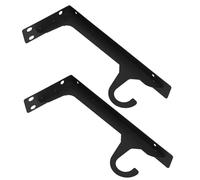 LOLIPPYY 2piezas Soporte De Armario De Pared Soportes Resistentes para Estantes De Armario Montados Pared para Sala De Estar y Dormitorio