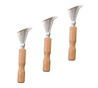 LOLIPPYY 3 piezas Limpiador de Cepillos para Cabello de Peines con Mango Ergonómico Removedor de Pelos para Cepillos y Peines Herramienta Práctica para Limpieza Fácil y Portátil