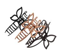 LOLIPPYY 3 piezas Pinzas para Pelo Grandes Mate Unidades para Chicas Accesorio Ligero para Cabello Fino y Grueso Clip Garra Jumbo Antideslizante para Peinados Elegantes