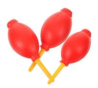 LOLIPPYY 3 piezas Sopladores de Aire de Látex para Limpieza Manual Secado y Eliminación de Polvo Cámaras Ordenadores y Extensiones de Pestañas Duraderos y Fáciles de Usar
